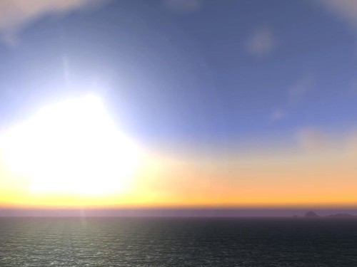 Sonnenuntergang im Großen Meer