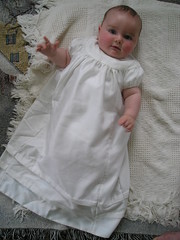 Peter in the christening gown